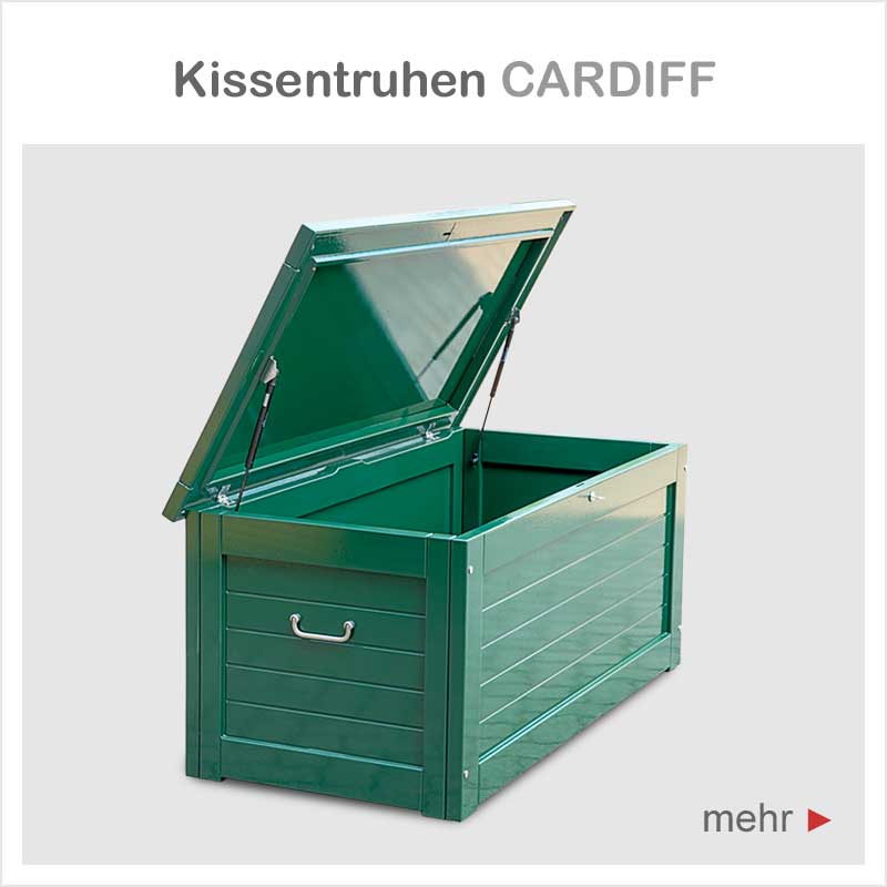 Kissentruhe CARDIFF - Lieferbar in über 200 Farben