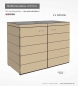Preview: HPL Mülltonnenbox DOMUS  - Gravur LARGE - für 120 + 240 Liter Mülltonnen - Dekor ANTILOP - nie mehr streichen