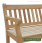 Preview: 2er Holzgartenbank Hyde Park - Odium-Iroko Hartholz - Made in Germany by Peters + Peters, Kaltenkirchen