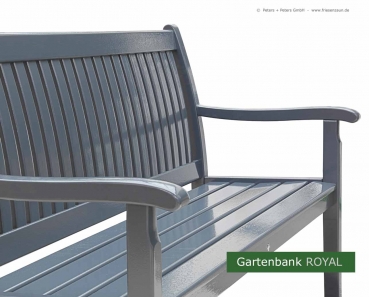 Gartenbank ROYAL - RAL 7016 anthrazitgrau