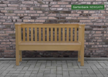 Gartenbank Hartholz Holzbank Newgate - Made in Germany by Peters + Peters, 24568 Kaltenkirchen